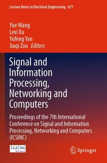 Couverture_Signal and Information Processing, Networking and Computers