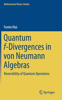 Couverture_Quantum F-divergences In Von Neumann Algebras
