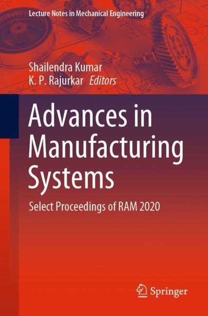 Front cover_Advances In Manufacturing Systems