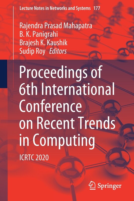 Couverture_Proceedings Of 6th International Conference On Recent Trends In Computing