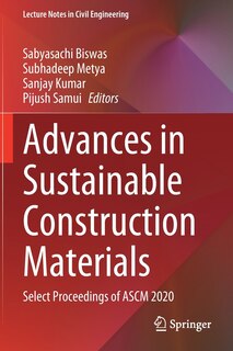 Front cover_Advances in Sustainable Construction Materials