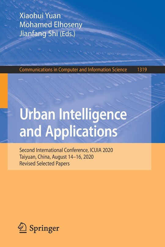 Front cover_Urban Intelligence and Applications