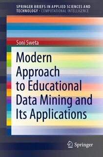 Front cover_Modern Approach To Educational Data Mining And Its Applications