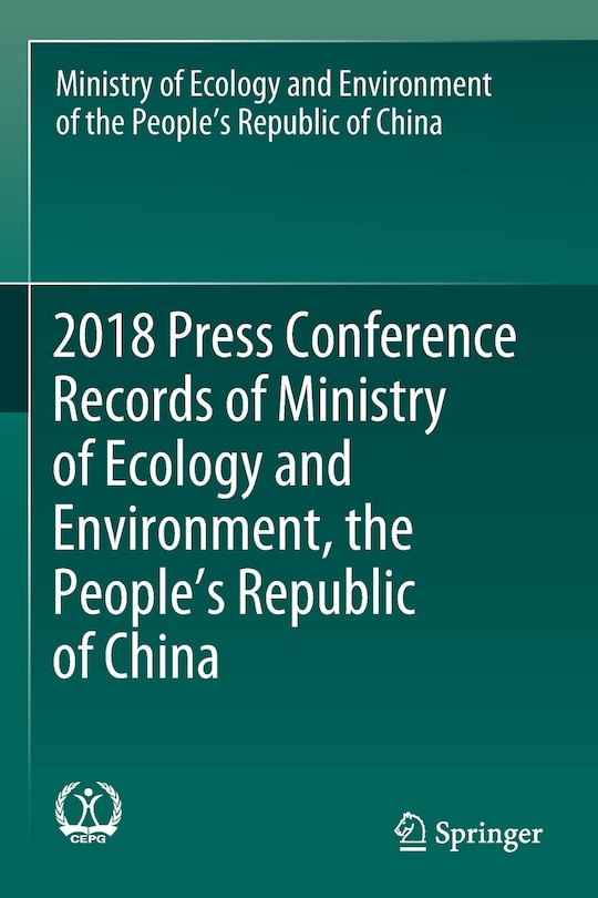 Front cover_2018 Press Conference Records Of Ministry Of Ecology And Environment, The People's Republic Of China