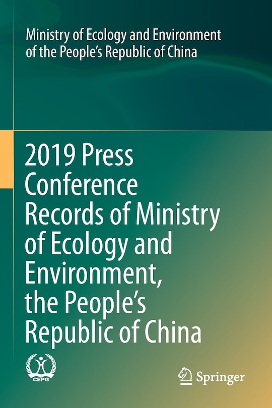 Front cover_2019 Press Conference Records Of Ministry Of Ecology And Environment, The People's Republic Of China
