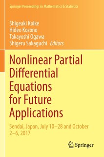 Front cover_Nonlinear Partial Differential Equations for Future Applications