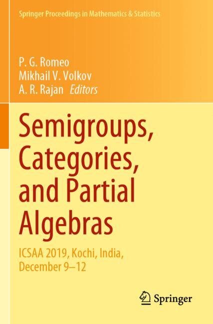 Couverture_Semigroups, Categories, and Partial Algebras