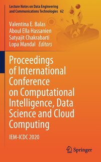 Front cover_Proceedings Of International Conference On Computational Intelligence, Data Science And Cloud Computing