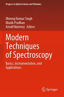 Couverture_Modern Techniques of Spectroscopy