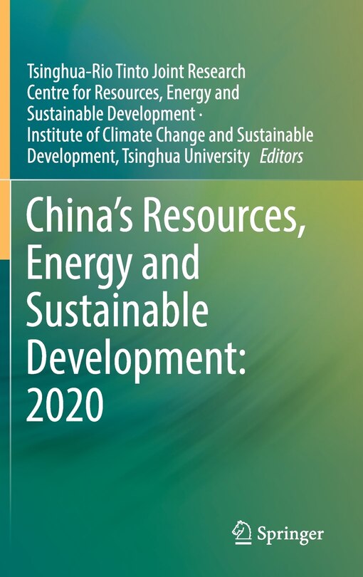 Couverture_China's Resources, Energy And Sustainable Development