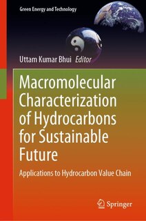 Front cover_Macromolecular Characterization Of Hydrocarbons For Sustainable Future