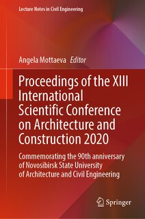 Front cover_Proceedings of the XIII International Scientific Conference on Architecture and Construction 2020