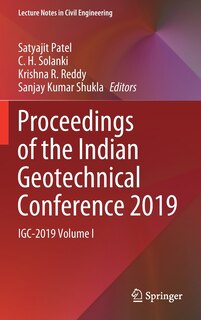 Couverture_Proceedings Of The Indian Geotechnical Conference 2019