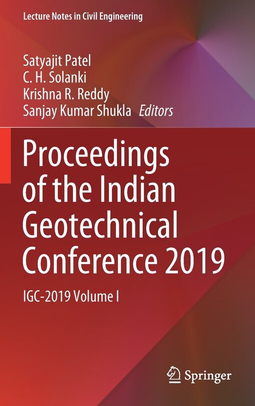 Couverture_Proceedings Of The Indian Geotechnical Conference 2019