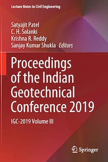 Front cover_Proceedings of the Indian Geotechnical Conference 2019