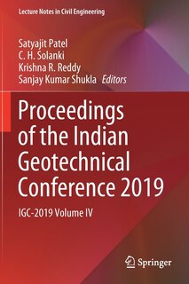 Front cover_Proceedings of the Indian Geotechnical Conference 2019