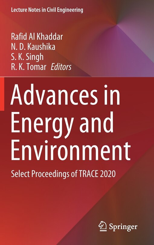 Front cover_Advances In Energy And Environment