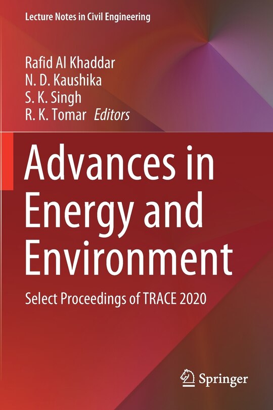 Front cover_Advances in Energy and Environment