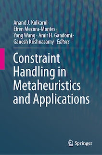 Front cover_Constraint Handling In Metaheuristics And Applications