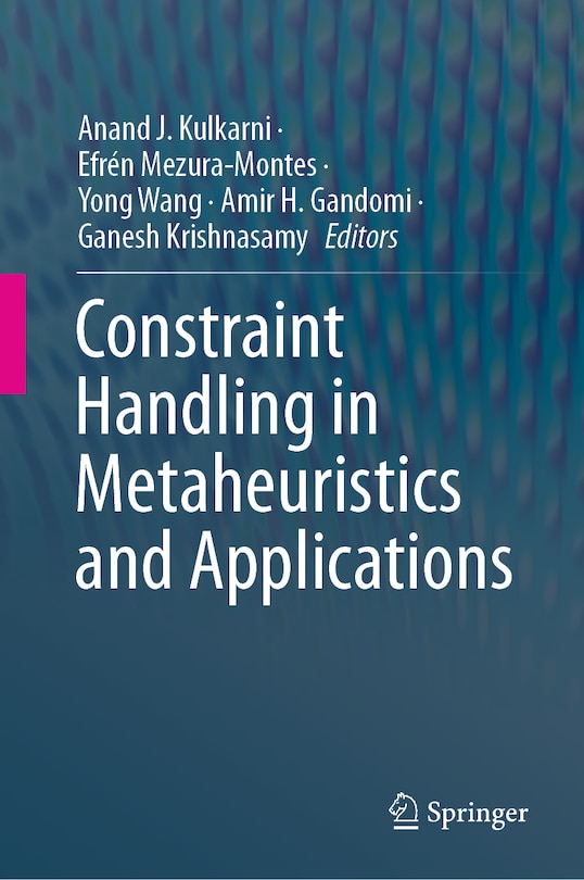 Front cover_Constraint Handling In Metaheuristics And Applications