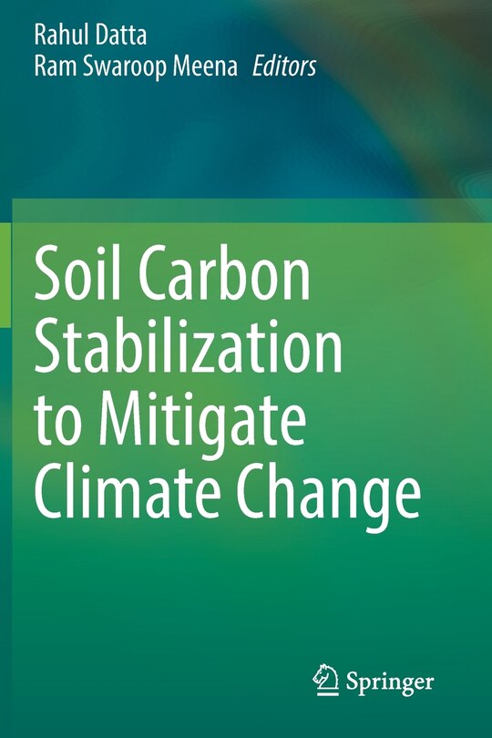 Front cover_Soil Carbon Stabilization to Mitigate Climate Change