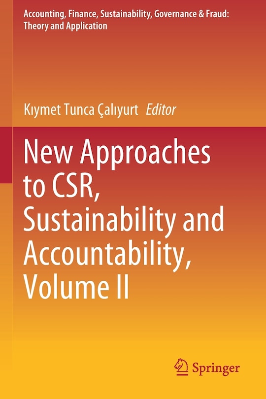 Couverture_New Approaches to CSR, Sustainability and Accountability, Volume II