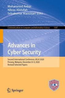 Couverture_Advances in Cyber Security