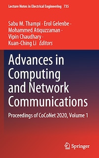 Couverture_Advances In Computing And Network Communications