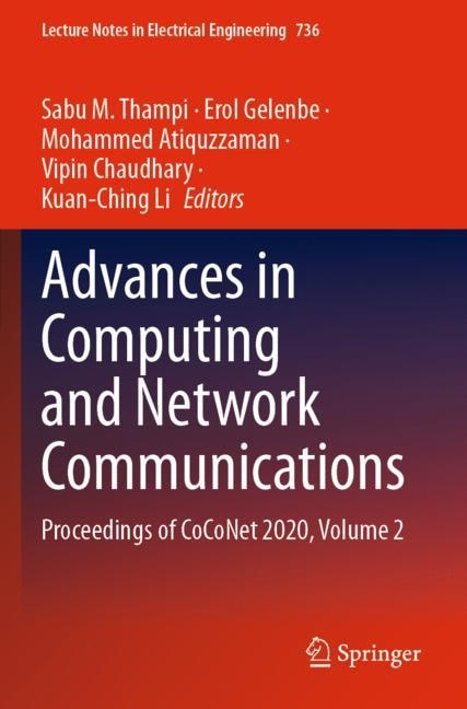 Advances in Computing and Network Communications: Proceedings of CoCoNet 2020, Volume 2