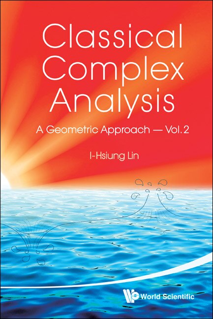 Front cover_Classical Complex Analysis