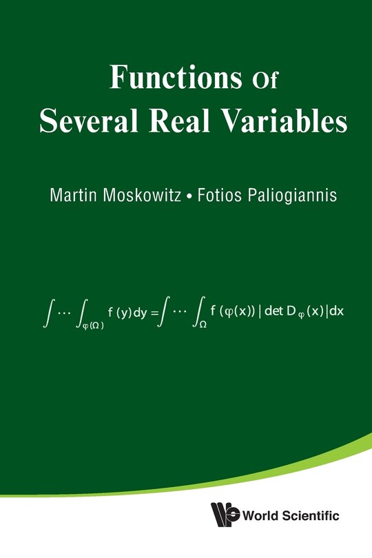 Front cover_Functions of Several Real Variables