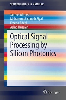 Couverture_Optical Signal Processing by Silicon Photonics