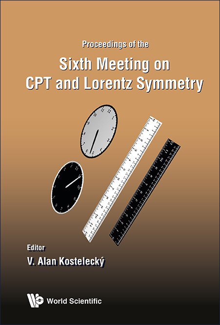 Couverture_Cpt And Lorentz Symmetry - Proceedings Of The Sixth Meeting