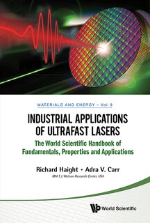 Couverture_Industrial Applications Of Ultrafast Lasers