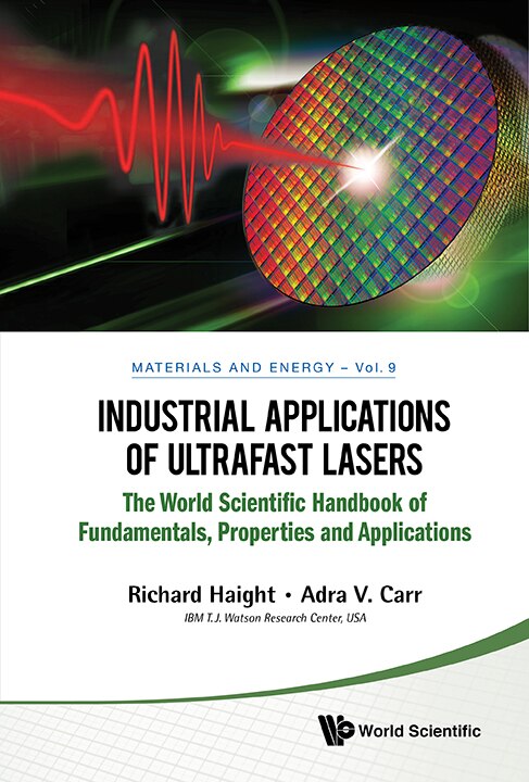 Couverture_Industrial Applications Of Ultrafast Lasers
