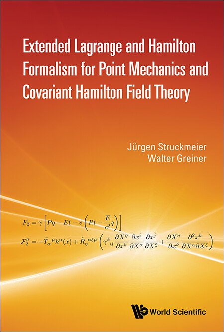Front cover_Extended Lagrange And Hamilton Formalism For Point Mechanics And Covariant Hamilton Field Theory