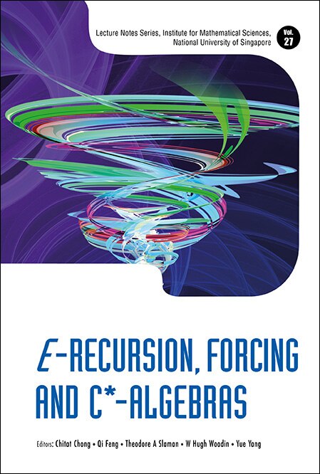 Couverture_E-recursion, Forcing And C*-algebras