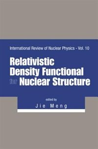 Couverture_Relativistic Density Functional For Nuclear Structure