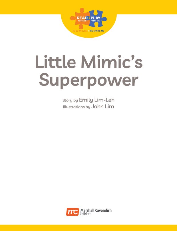 Front cover_Read + Play: Little Mimic’s Superpower