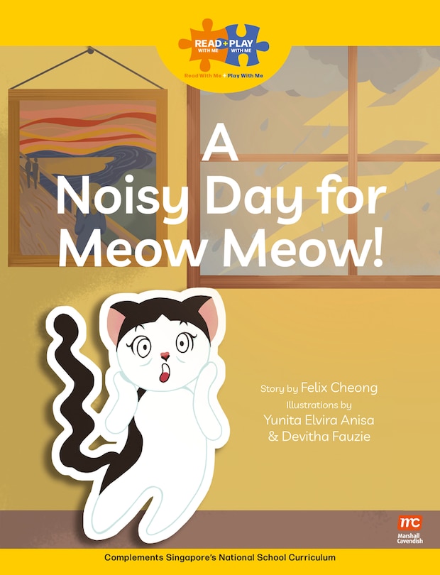 Front cover_Read + Play: A Noisy Day  for Meow Meow