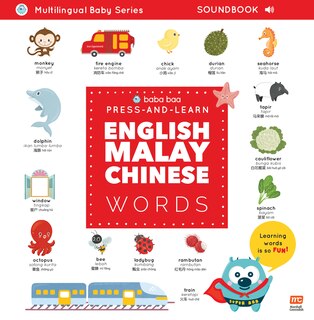 Front cover_Press-and-Learn English Malay Chinese Words Sound Book