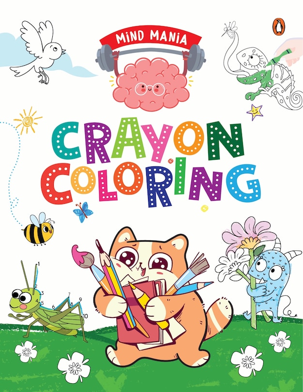 Couverture_MIND MANIA: Crayon Coloring