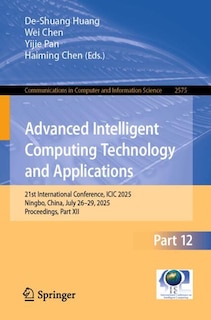 Front cover_Advanced Intelligent Computing Technology and Applications