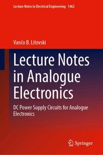Front cover_Lecture Notes in Analogue Electronics