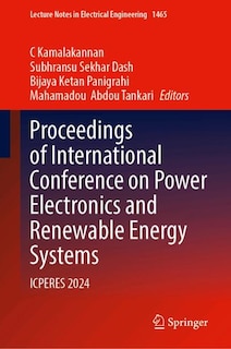 Front cover_Proceedings of International Conference on Power Electronics and Renewable Energy Systems