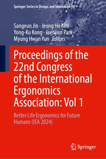 Couverture_Proceedings of the 22nd Congress of the International Ergonomics Association, Volume 1
