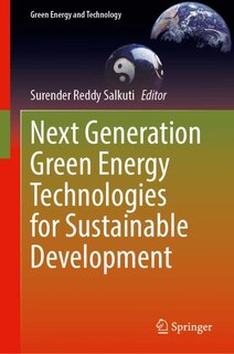 Couverture_Next Generation Green Energy Technologies for Sustainable Development