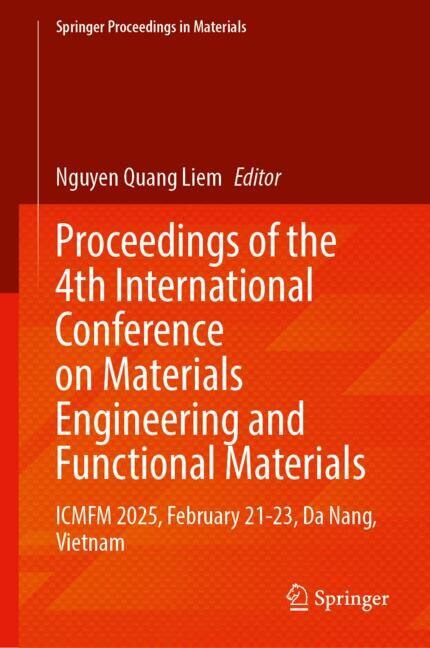 Front cover_Proceedings of the 4th International Conference on Materials Engineering and Functional Materials