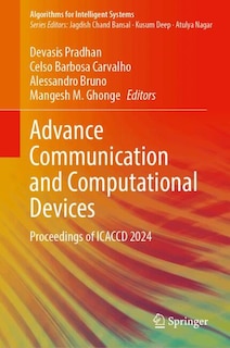 Couverture_Advance Communication and Computational Devices