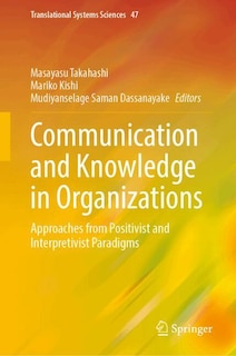 Couverture_Communication and Knowledge in Organizations